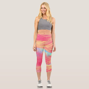 Burning Embers Capri Leggings