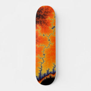 Burning Fault Line Skateboard Deck