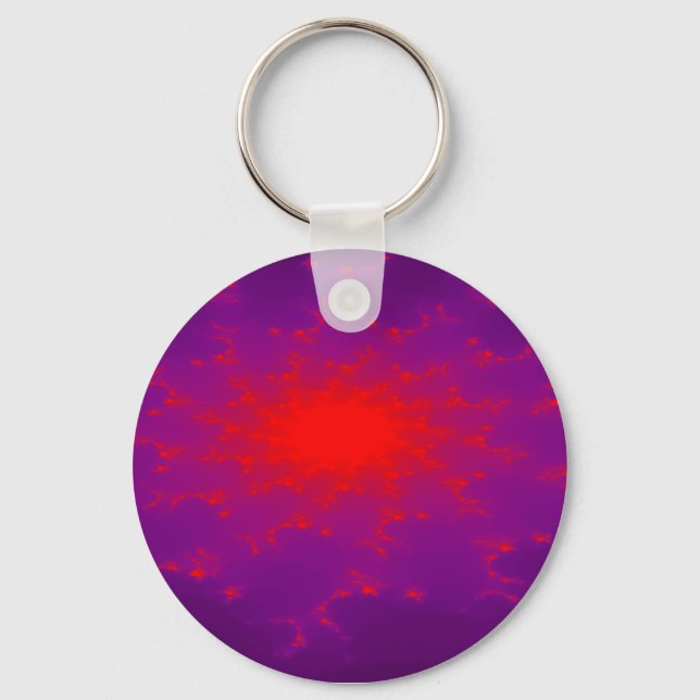 Burning Galaxy Keychain (Front)