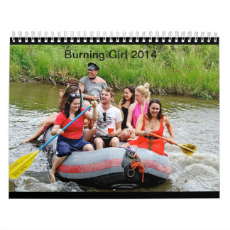 Burning Girl Six Calendar 2014