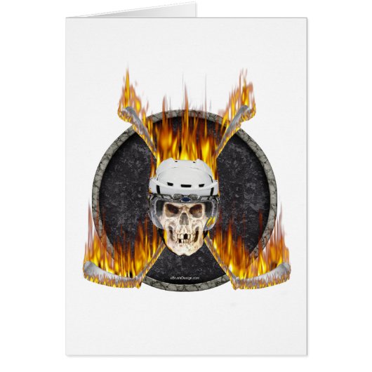 Burning Hockey Sticks (Front)