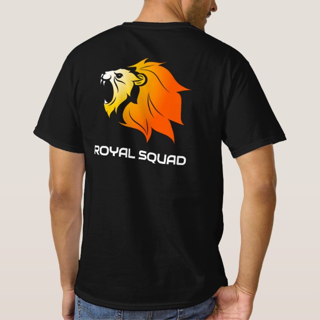 Burning Lion Royal Squad Tee (Back)