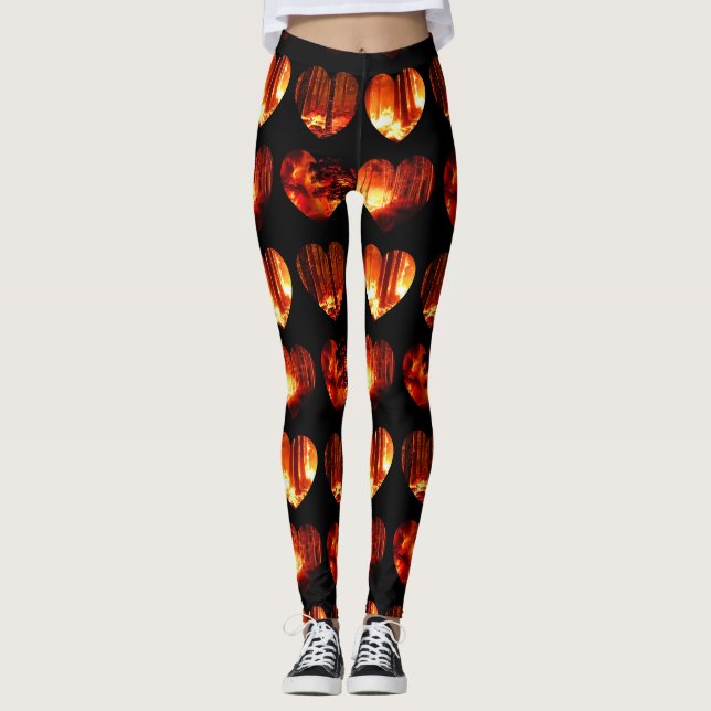 Burning Love Woods BurnDown Leggings (Front)