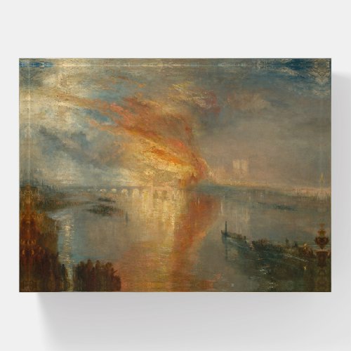 Burning of the Houses of Parliament_JMW Turner Paperweight