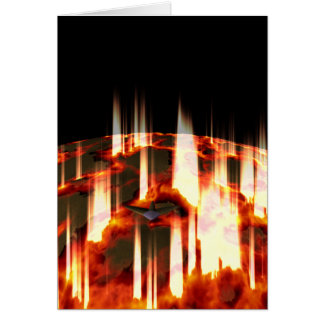burning planet cards