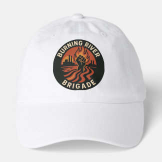 Burning River Brigade Button Hat