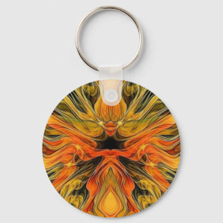 Burning Sage Bush (Key Chain) Keychain