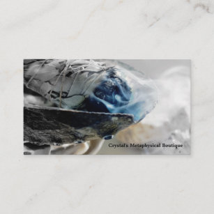 Burning Sage Smoking Metaphysical Esoteric Business Card