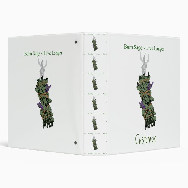 Burning Sage Thunder_Cove 3 Ring Binder (Background)