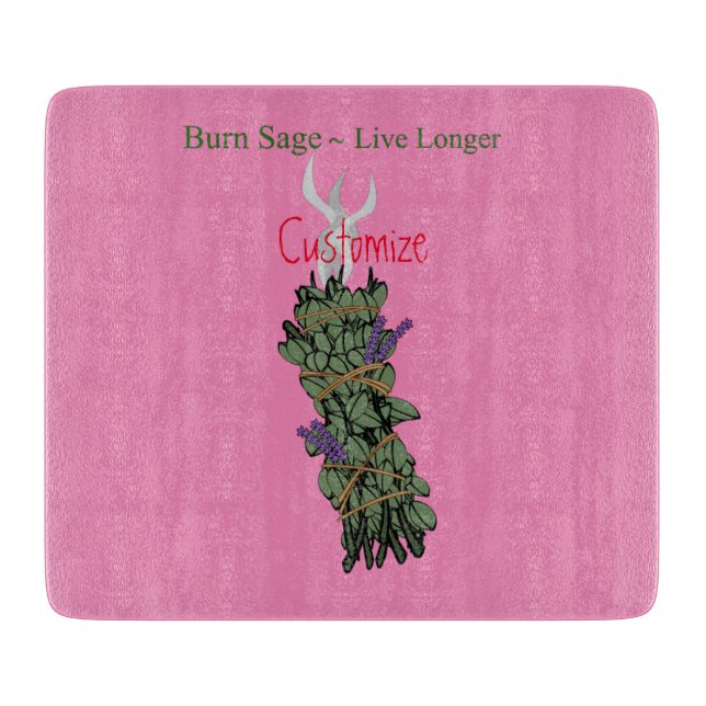 Burning Sage Thunder_Cove Cutting Board (Front)