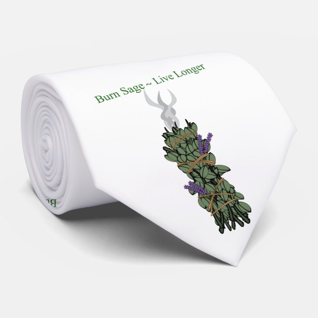 Burning Sage Thunder_Cove Neck Tie (Rolled)