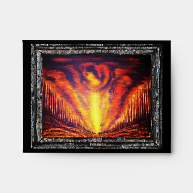 Burning Sky Envelope (Front)
