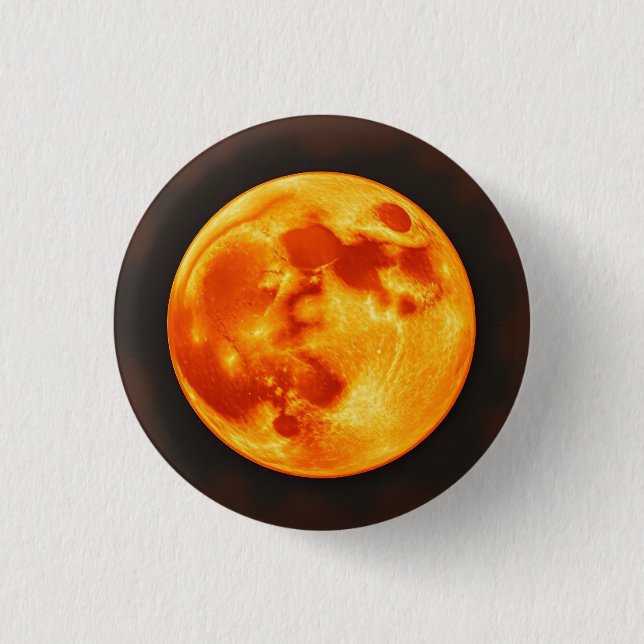 Burning Sun Button (Front)