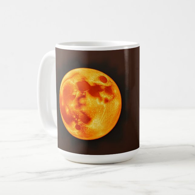 Burning Sun Coffee Mug (Front Left)