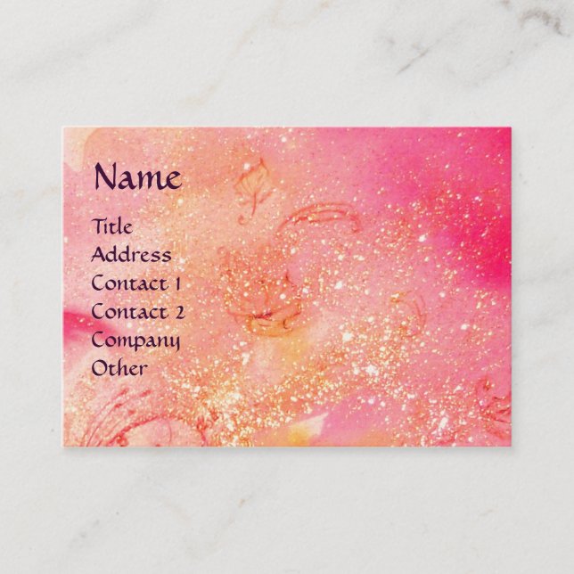 BURNING THE CARNIVAL / Theater ,Dance and Music Business Card (Front)