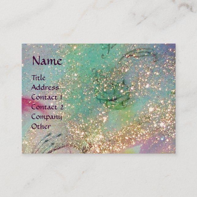 BURNING THE CARNIVAL / Theater ,Dance and Music Business Card (Front)