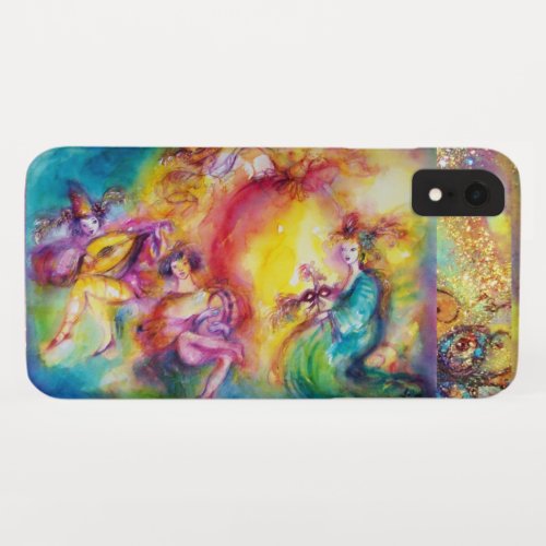 BURNING THE CARNIVAL  Venetian Masquerade Dance iPhone XR Case