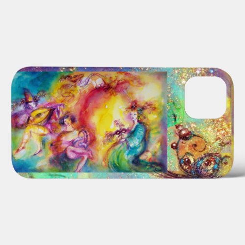 BURNING THE CARNIVAL  Venetian Masquerade Dance iPhone 13 Case