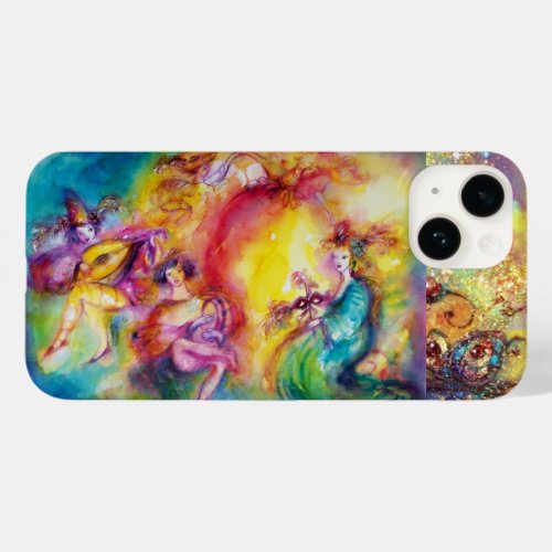 BURNING THE CARNIVAL  Venetian Masquerade Dance Case_Mate iPhone 14 Case