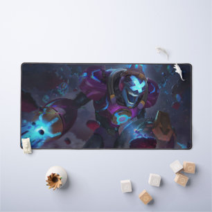 Burning Vengeance Gaming Desk Mat flame mousepad