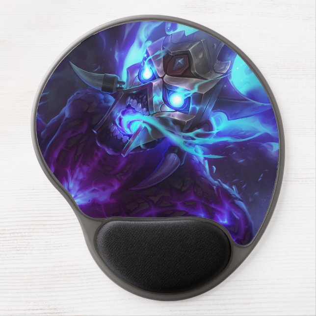 Burning Vengeance Gaming Gel Mousepad | Gift Idea (Front)