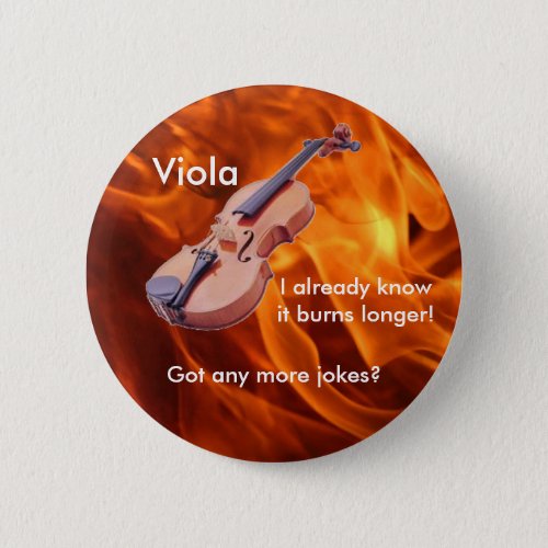 Burning Viola Button