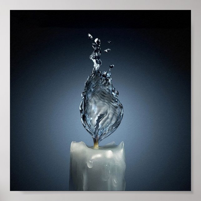 Burning Water Poster (Front)