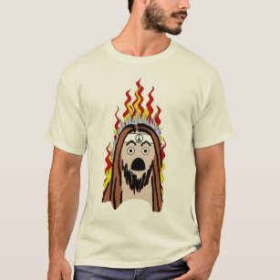 BurningHippy.com Logo on Front T-Shirt