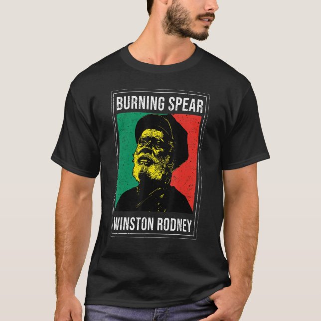 Burnings Spear T-Shirt (Front)