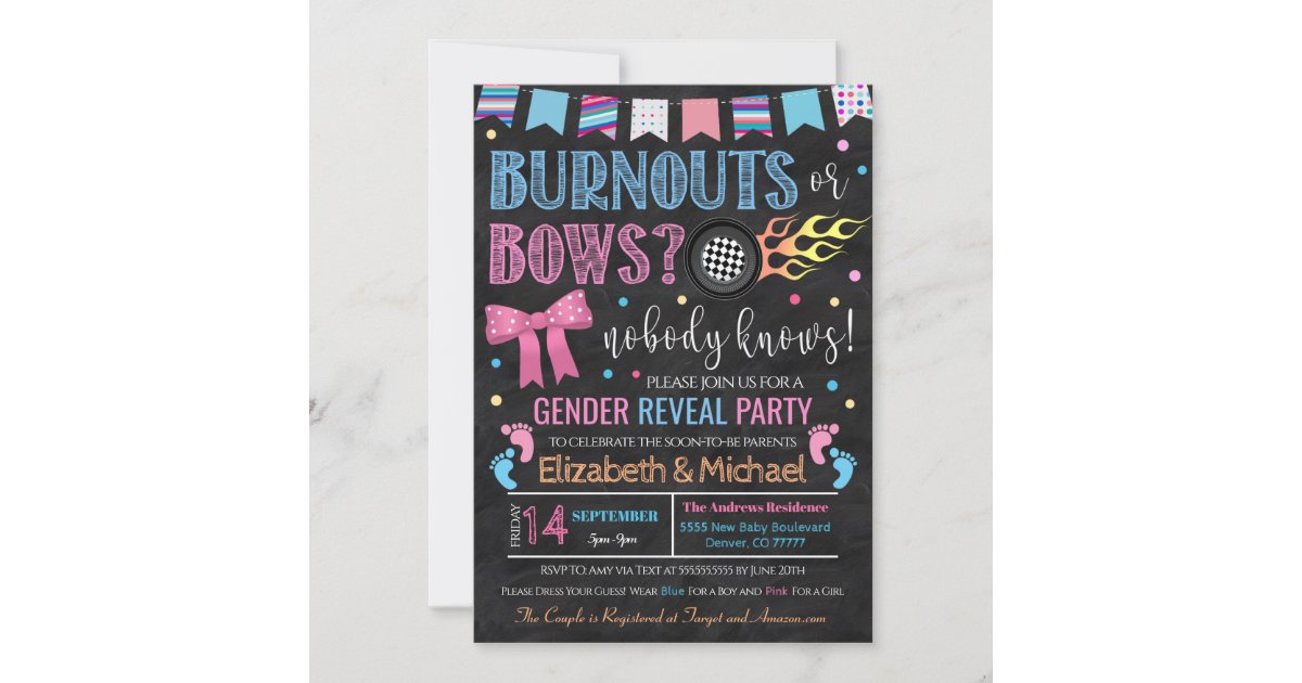 Gender Reveal Burnout  Gender Reveal Celebrations