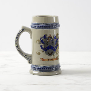 Burns Coat of arms Beer Stein