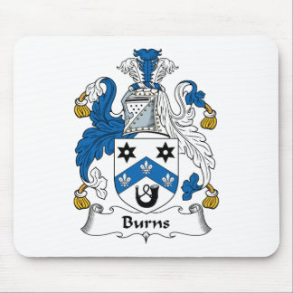Burns Family Crest Mouse Pad