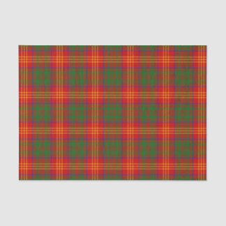 Burns Family Tartan Pattern Tissue Paper