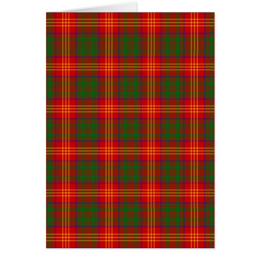 Burns Family Tartan Plaid (Front)