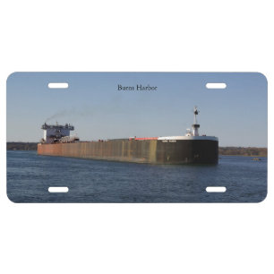 Burns Harbor license plate