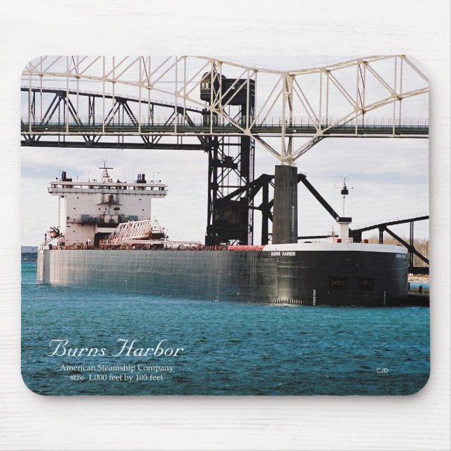 Burns Harbor mousepad (Front)