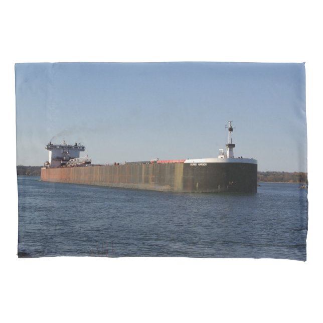 Burns Harbor Pillow Case (Front)