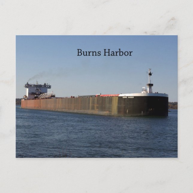 Burns Harbor post card (Front)