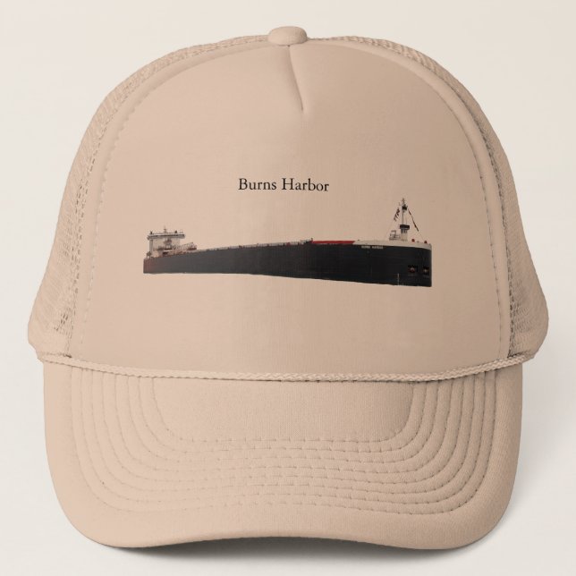 Burns Harbor trucker hat (Front)