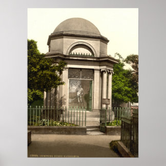 Burns Mausoleum, Dumfries, Scotland Poster
