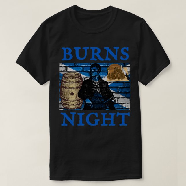 Burns Night 4 T-Shirt (Design Front)