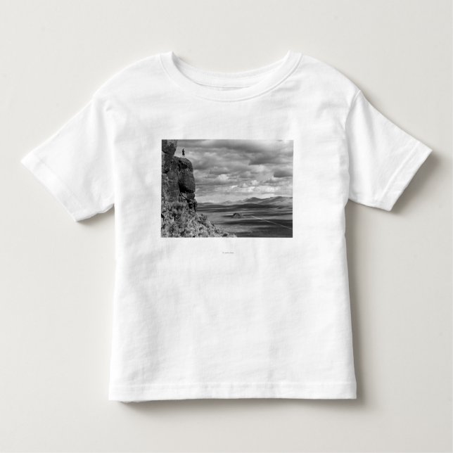 Burns, Oregon View of Cliffs Photograph Toddler T-shirt (Front)
