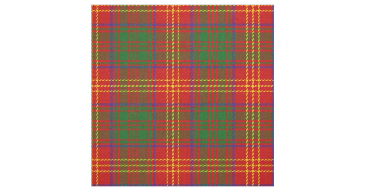 Burns Scottish Clan Tartan Fabric Zazzle burns-scottish-clan-tartan-fabric-zazzle