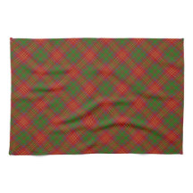 Burns Scottish Clan Tartan Kitchen Towel