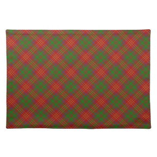 Burns Scottish Clan Tartan Placemats