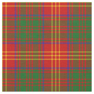 Burns Tartan Print Fabric