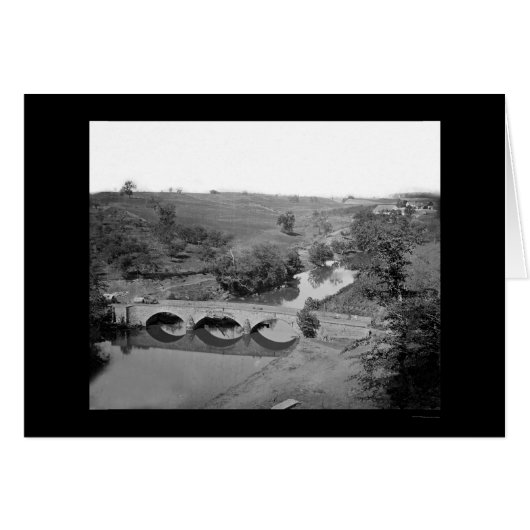 Burnside Bridge near Antietam 1862 Cards (Front Horizontal)