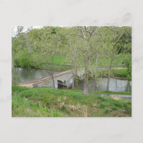 Burnsides Bridge Antietam Creek Sharpsburg MD Postcard