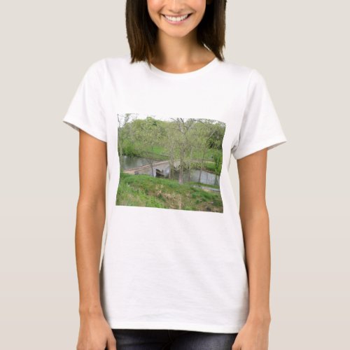 Burnsides Bridge Antietam Creek Sharpsburg MD T_Shirt