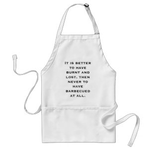 Burnt Adult Apron
